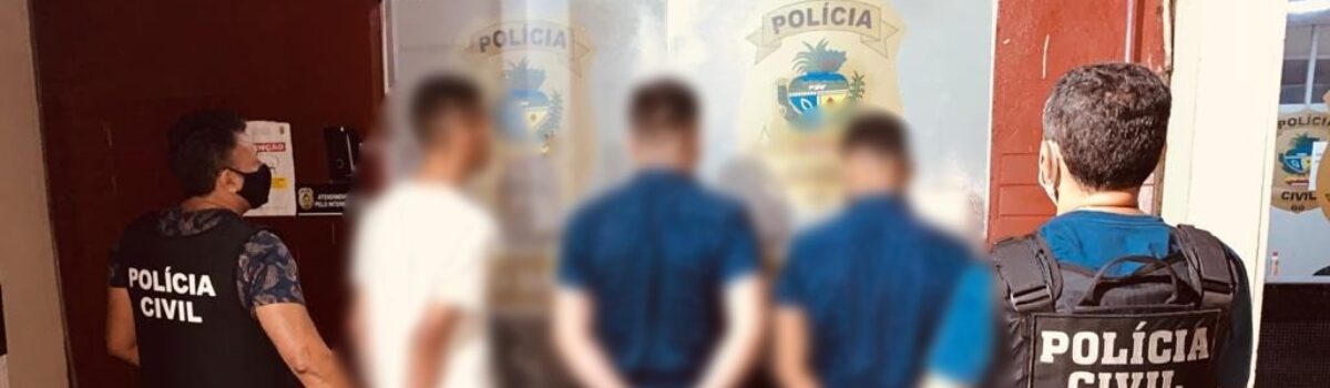 Polícia Civil efetua a prisão de mais três envolvidos no golpe do novo número; vítima do Rio de Janeiro teve prejuízo de quase R$ 9 mil