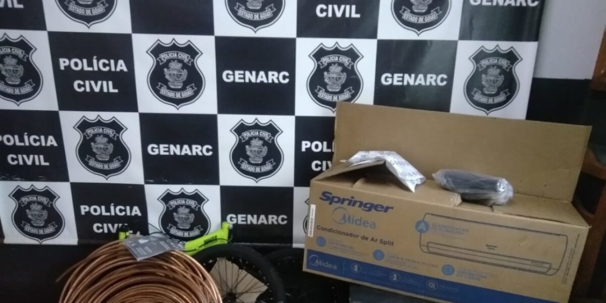 Polícia Civil recupera objetos furtados de loja em Ceres; prejuízo é de R$ 20 mil