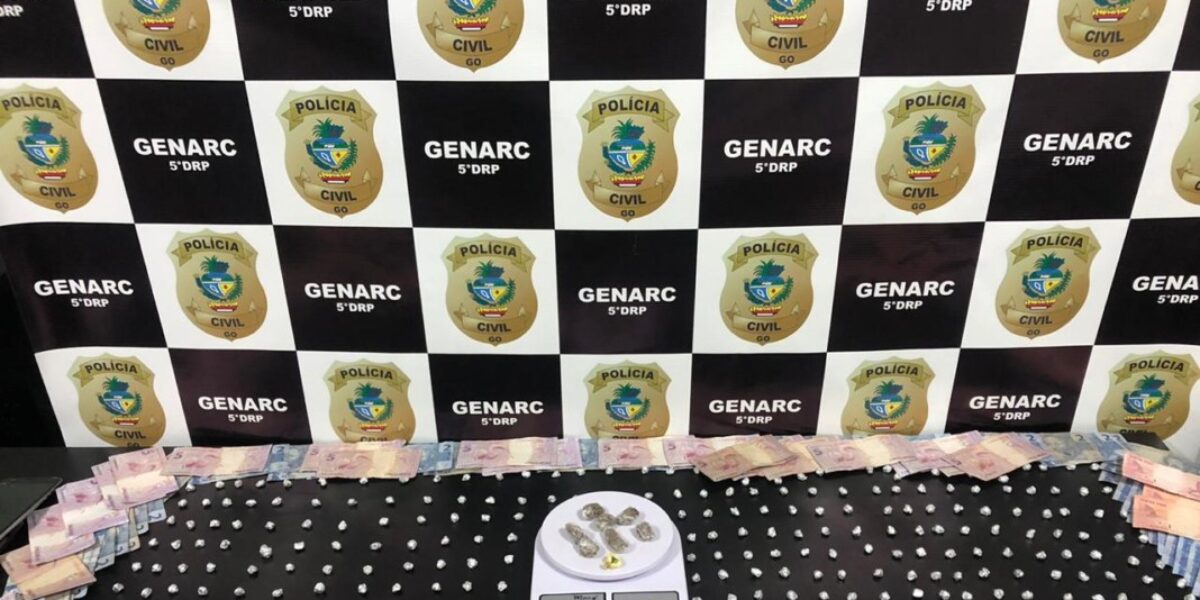 Gepatri Luziânia prende dois suspeitos de tráfico de drogas