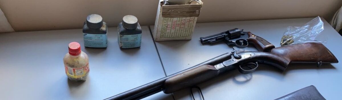 Polícia Civil prende fazendeiro em Iaciara por posse ilegal de arma e munições