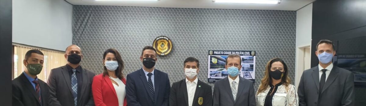 Delegado-Geral recebe visita de Secretário do Ministério da Justiça