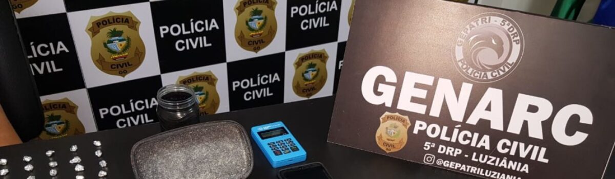 Operação Elo: Polícia Civil prende cinco envolvidos com tráfico de drogas em Cidade Ocidental
