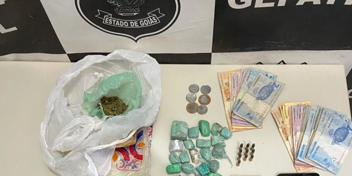 DP de Uruaçu prende dois por tráfico de drogas