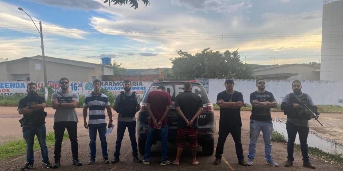 Genarc de Águas Lindas cumpre mandados oriundos do estado do Ceará