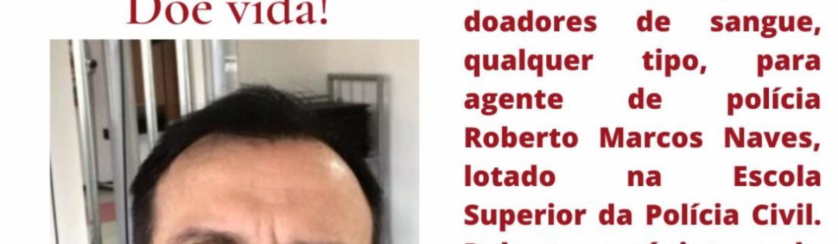 NOTA – DOAÇÃO DE SANGUE