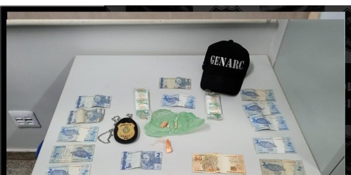 Polícia Civil faz operação em ponto de venda de crack em Águas Lindas