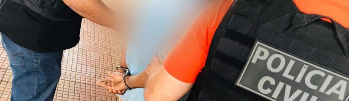 Polícia Civil prende preventivamente investigado por homicídio em Itumbiara