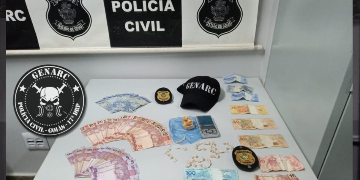 Polícia Civil fecha mais um ponto de venda de drogas em Águas Lindas