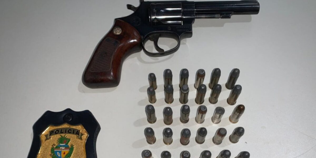 PC prende idoso em Uruana por posse irregular de arma de fogo
