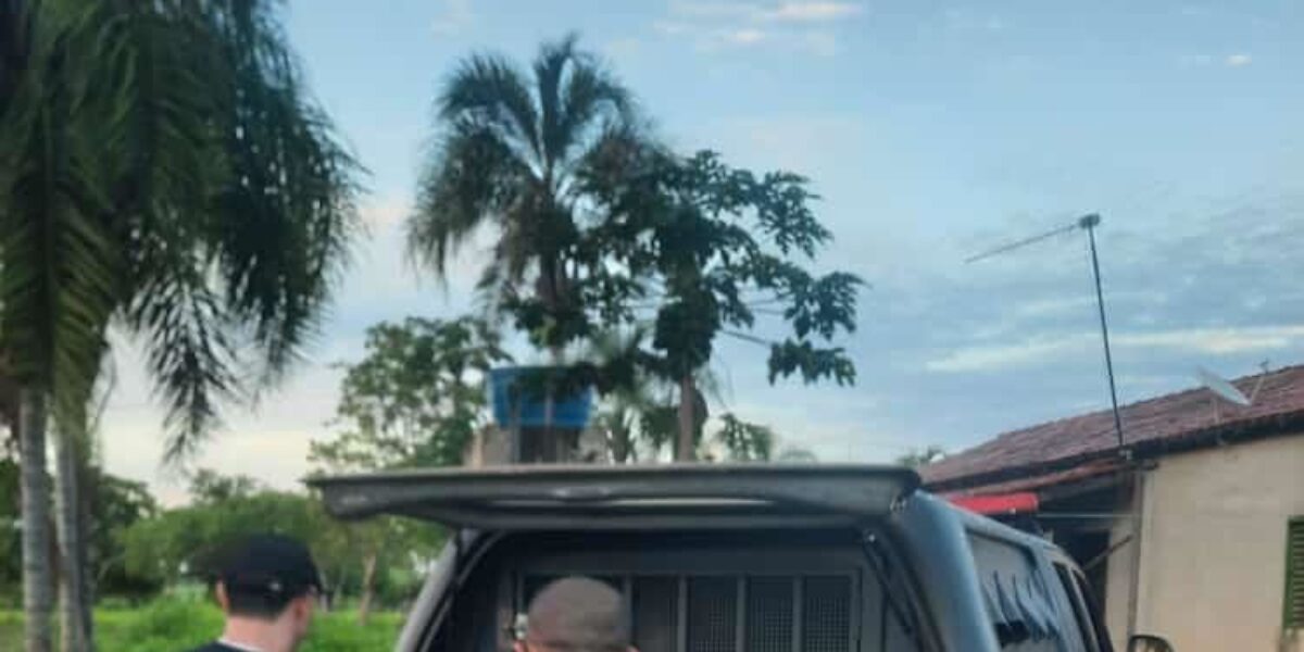 Polícia Civil prende em Flores de Goiás suspeito de homicídio e ocultação de cadáver de idoso