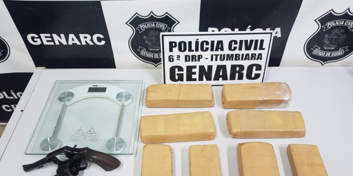 Polícia Civil prende casal que faz parte de “família do tráfico” em Itumbiara