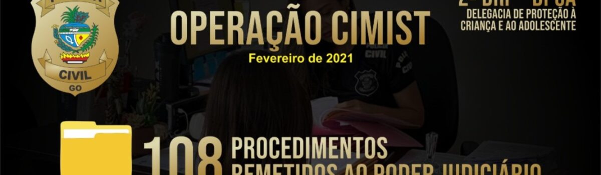 DPCA Aparecida faz força-tarefa e remete mais de 100 procedimentos à Justiça