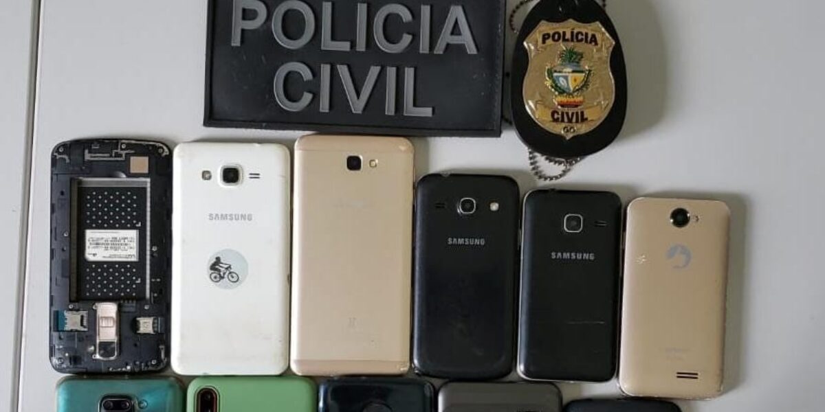 PC autua proprietário de comércio por receptação de celulares, em Valparaíso
