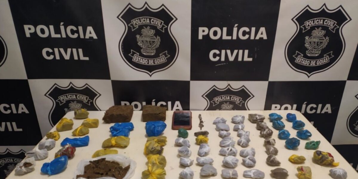PC prende mulher, que usava tornozeleira eletrônica, por tráfico de drogas em Bom Jesus