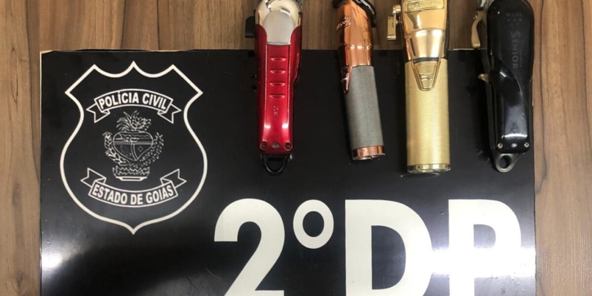 Polícia Civil prende suspeito de receptar máquinas de barbear em Itumbiara
