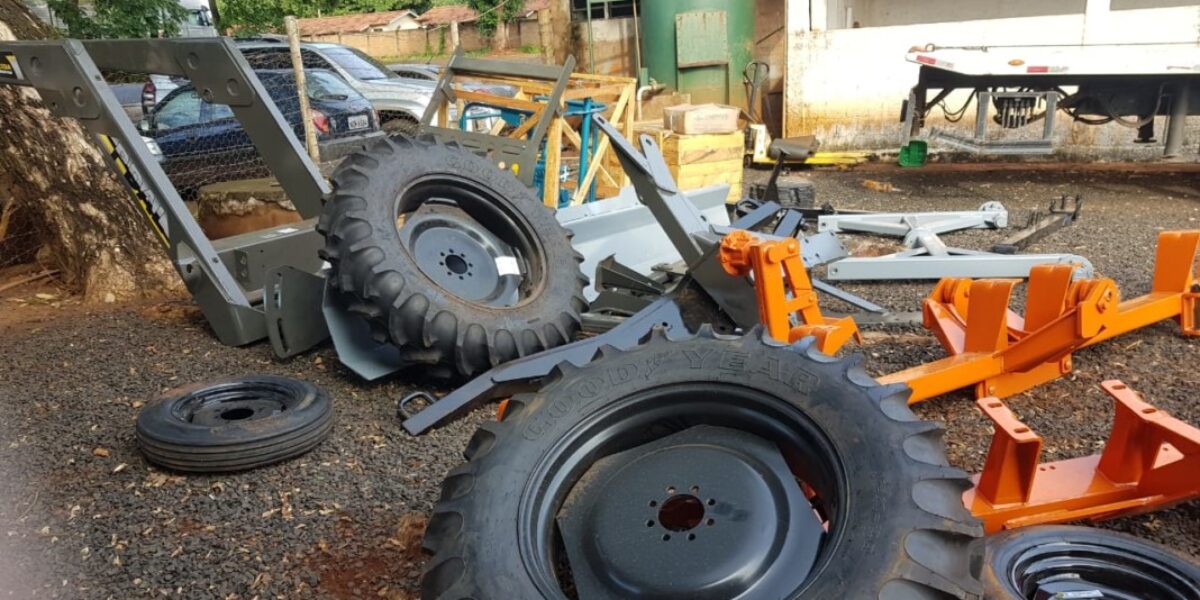 Polícia Civil recupera carga de implementos agrícolas roubada em Itumbiara; empresário foi preso