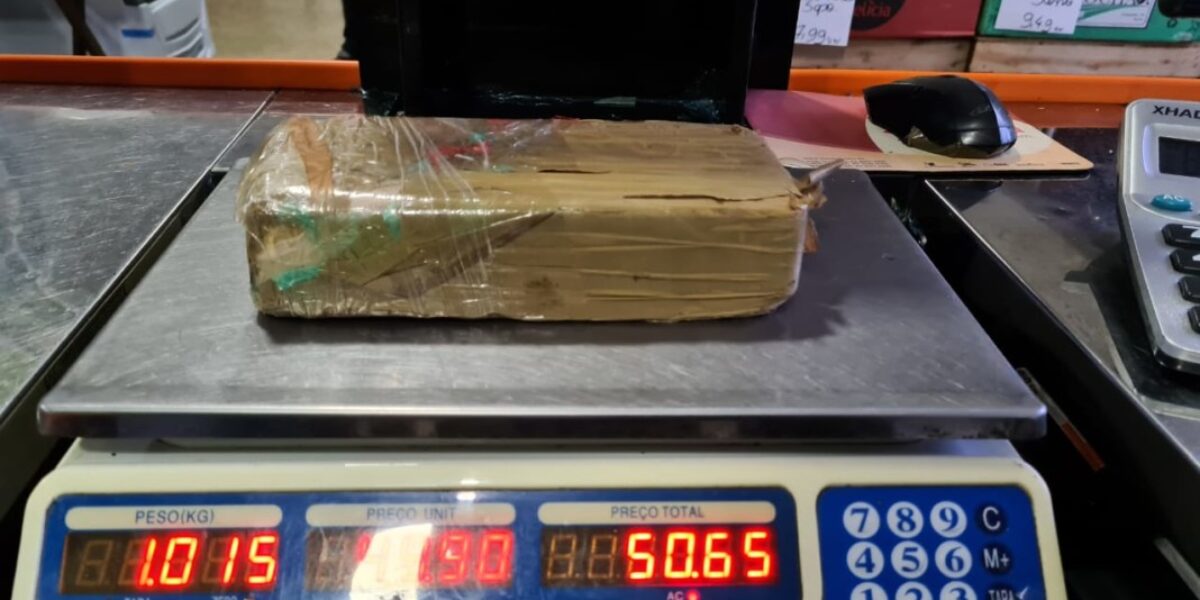 Homem é preso com mais de um quilo de crack na Chapada dos Veadeiros