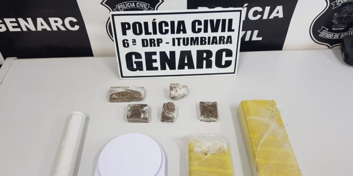 Polícia Civil encontra droga escondida em geladeira na casa de investigado