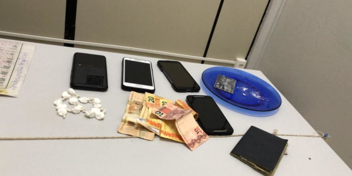 Casal é preso em flagrante em Abadiânia por tráfico de drogas