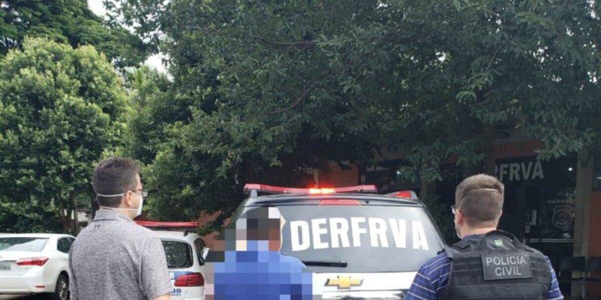 Preso investigado por roubo a motorista de aplicativo