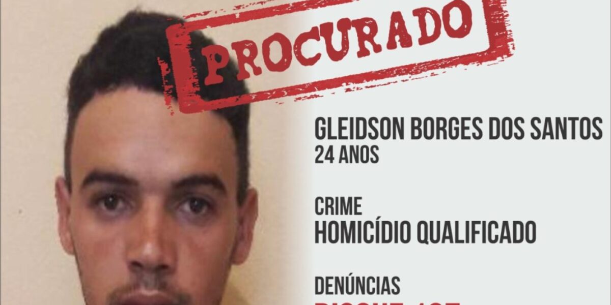 Polícia Civil procura por foragido por crime de homicídio qualificado ocorrido em Padre Bernardo