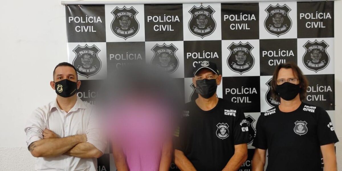 Autor de homicídio, jovem de 18 anos é preso em flagrante em Padre Bernardo
