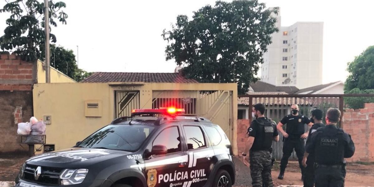 Rota-364: Polícia Civil faz operação em Jataí contra o tráfico de drogas; ação teve apoio da PRF