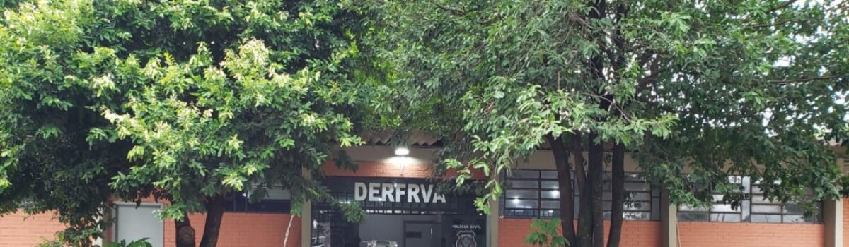 DERFRVA cumpre prisão de condenado por roubos de veículo