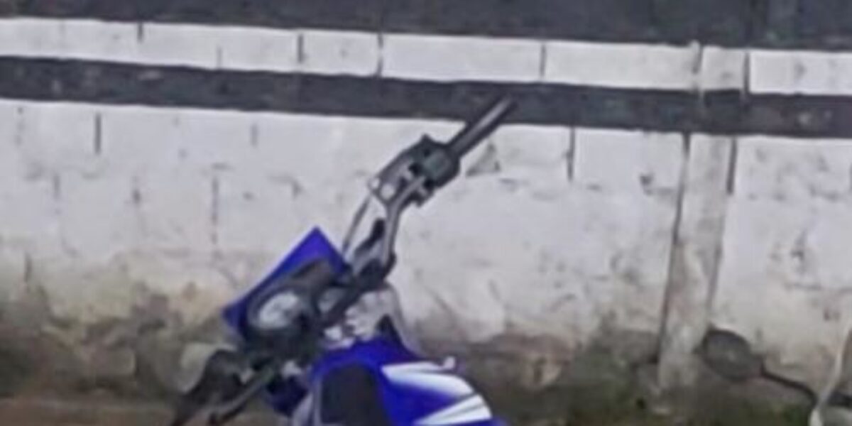 DERFRVA prende em Aparecida suspeito de roubar motocicleta em Goiânia