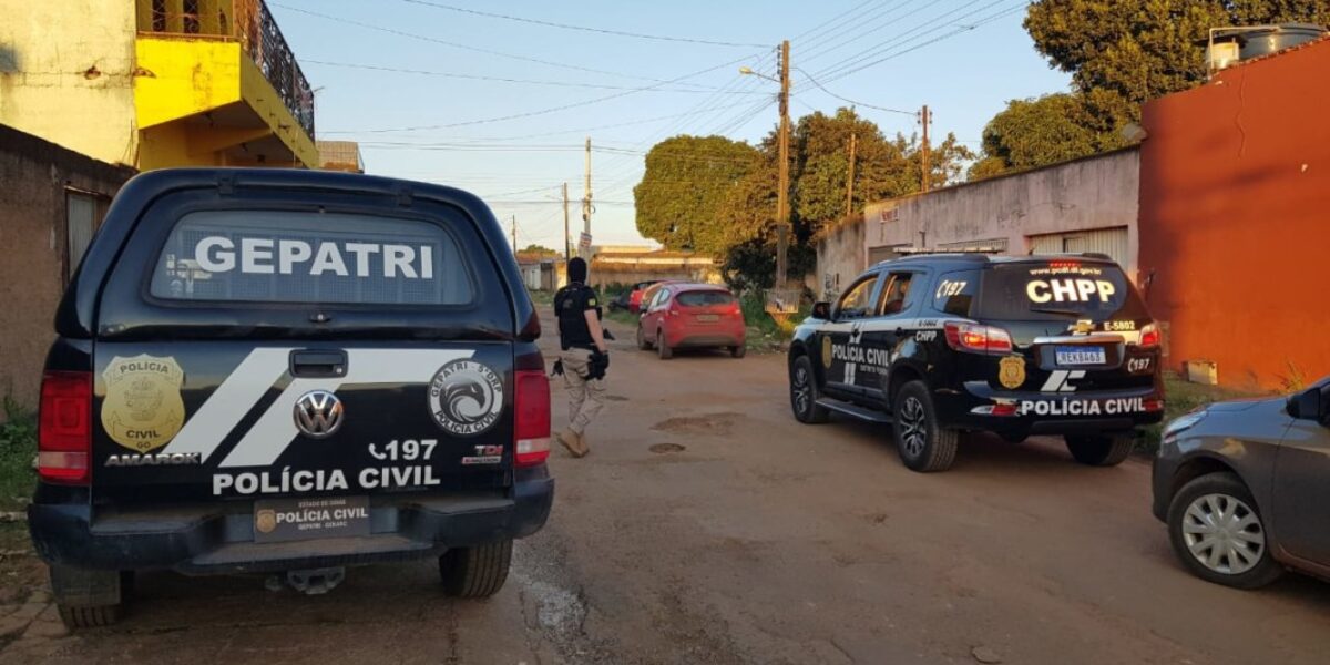 Gepatri de Luziânia captura suspeito investigado por Polícia Civil do DF