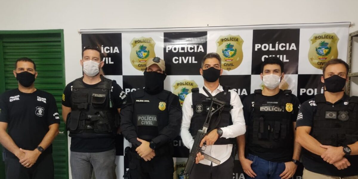 Operação em Caçu e Itarumã resulta em duas prisões em flagrante