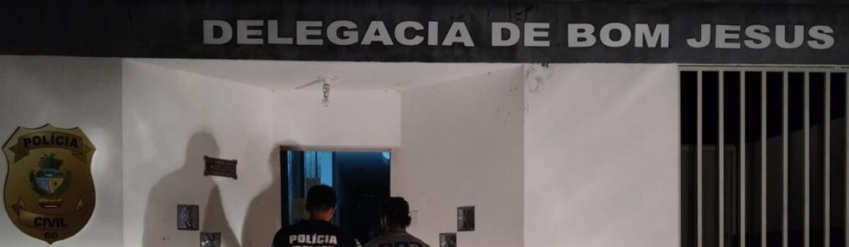 Investigado por roubo é preso pela Polícia Civil em Bom Jesus