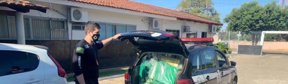 DP de Uruaçu incinera meia tonelada de drogas