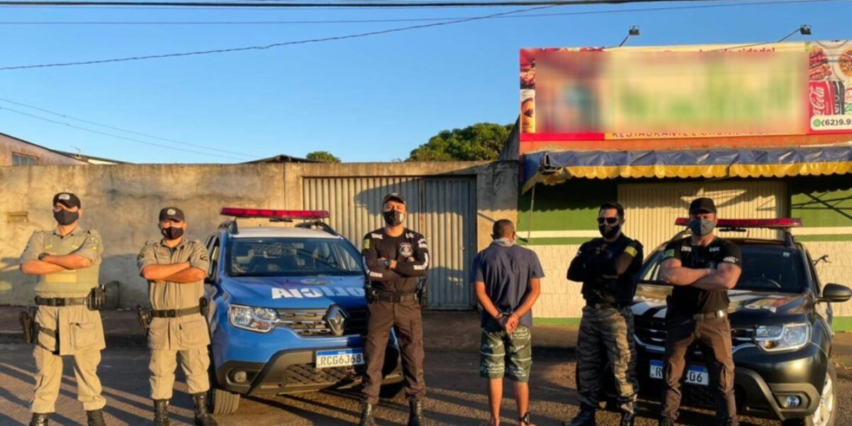 Suspeito de homicídio ocorrido em maio é preso em Anápolis