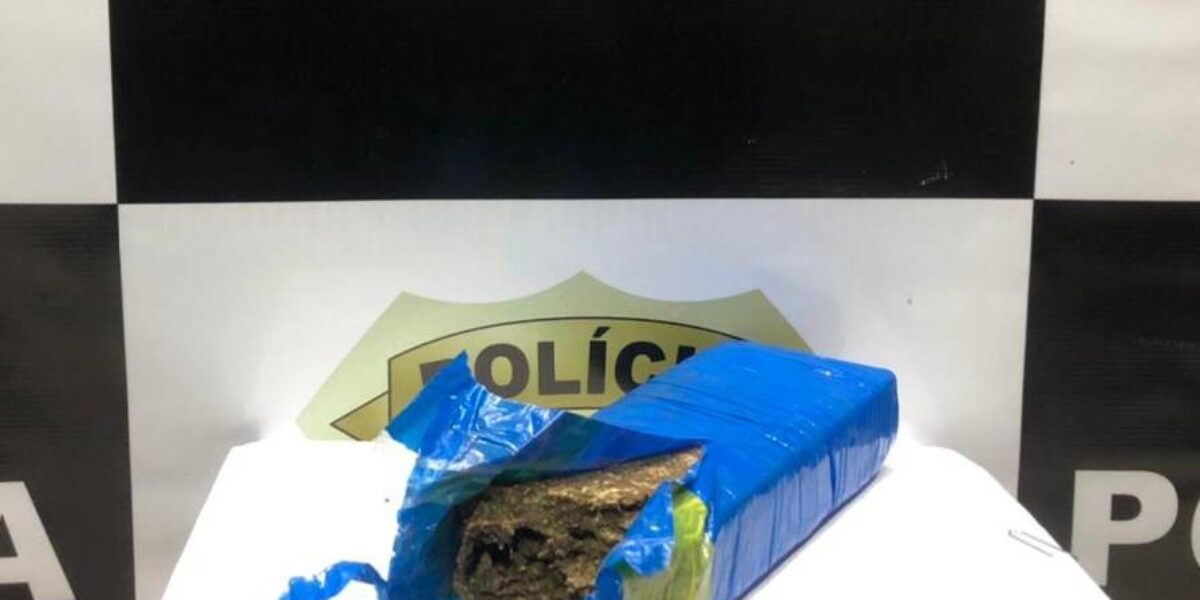Homem é preso em Caldas Novas com cerca de meio quilo de maconha