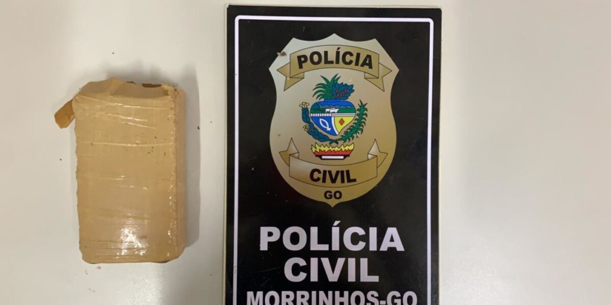 DP de Morrinhos prende autor de tráfico de drogas