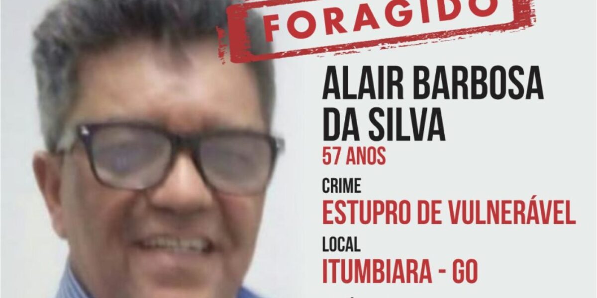 Deam Itumbiara procura por suspeito de estuprar criança de 6 anos