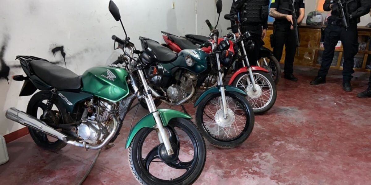 Operação Lata Velha: Polícia Civil desarticula desmanche clandestino de motocicletas em Piracanjuba