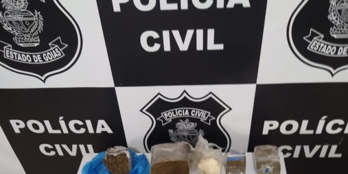 PC e PM fazem operação contra o tráfico em Indiara e Jandaia