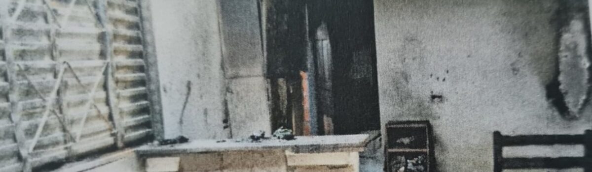 DP de Goianésia prende homem investigado por incendiar a casa da ex-mulher e de seu filho