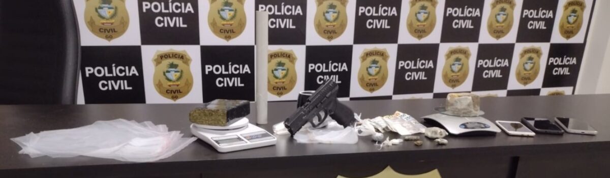 Genarc Luziânia prende suspeito de tráfico de drogas em lava-jato da cidade