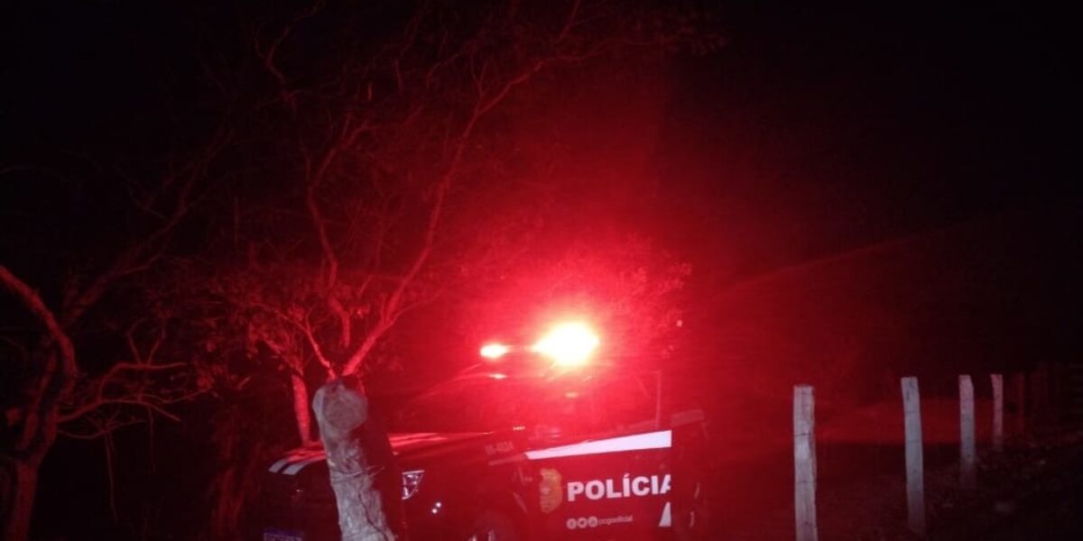 Preso em Uruaçu homem que feriu gravemente o próprio pai, de 78 anos