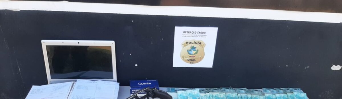 Operação Êxodo: PCGO cumpre mandados em Goiânia e Trindade