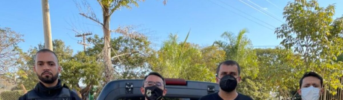 Operação Descarrilamento, segunda fase, prende suspeito de homicídios em Niquelândia