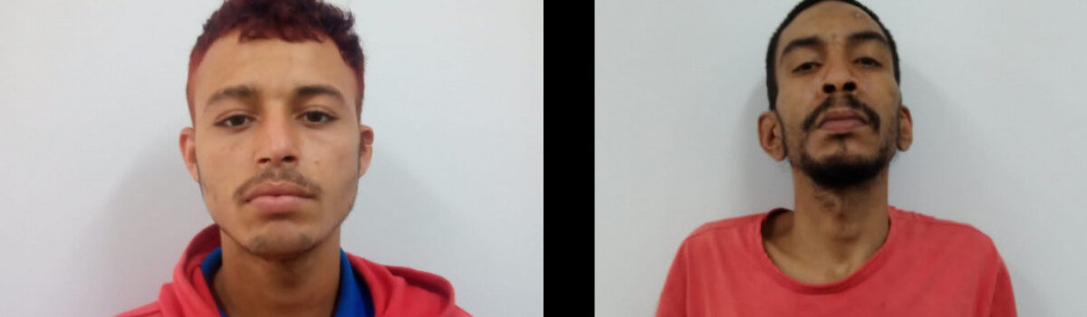 Dois são presos por arrombamento de distribuidoras de bebidas