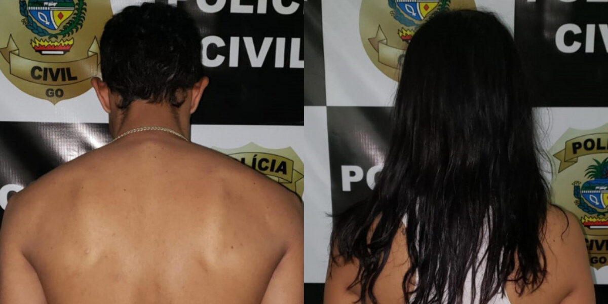 Casal é preso por envolvimento em homicídio qualificado ocorrido em Silvânia