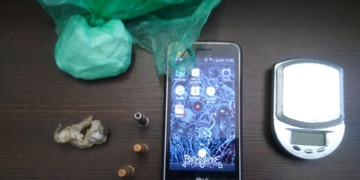 Homem é preso por tráfico de drogas, em Pires do Rio
