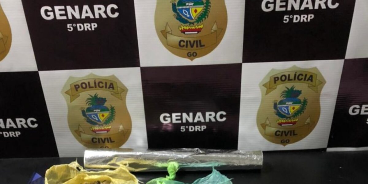 Ponto de venda de drogas é fechado em Luziânia