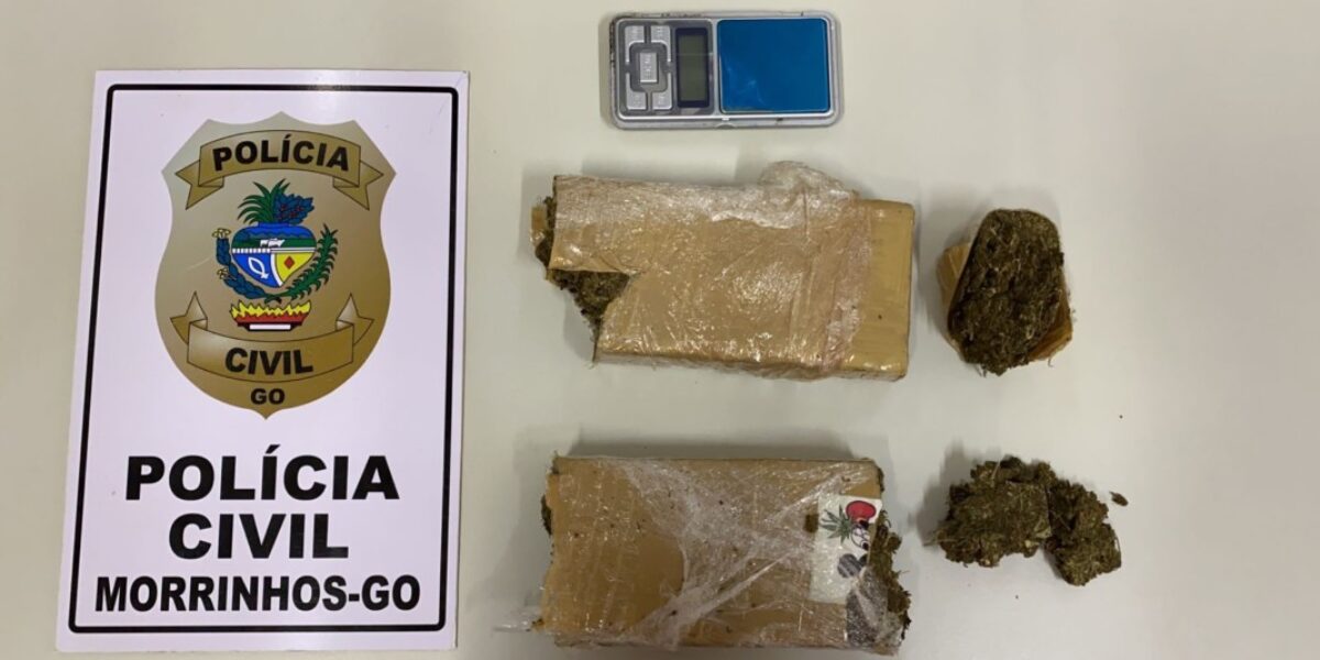 Mulher é presa por tráfico de drogas, em Morrinhos