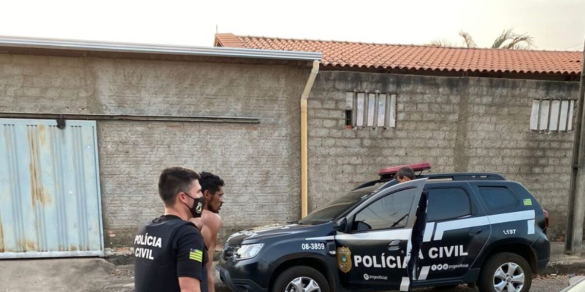 Preso homem suspeito de envolvimento em homicídio, em Uruaçu